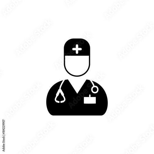 Nurse male Icon. Medicine icon. Element treatment icon. Premium quality graphic design. Signs, outline symbols collection icon for websites, web design, mobile app