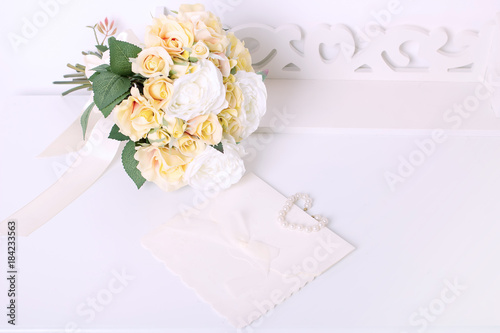 Decoration of the wedding day.