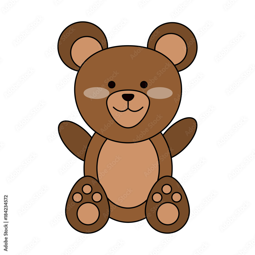 Fototapeta premium Cute bear cartoon