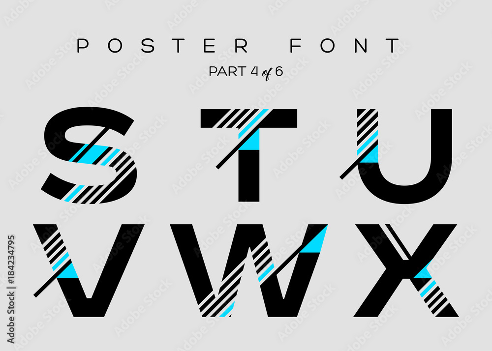 Vector Techno Font with Digital Glitch Text Effect. Minimal Geometric Typography for Logo Design