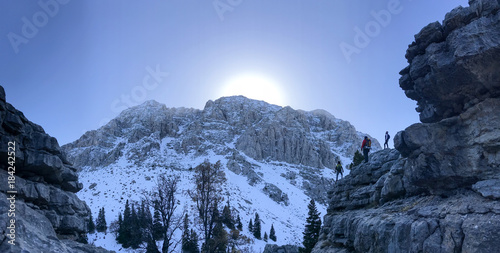 Quadro em tela summit fanciful and challenging mountains
