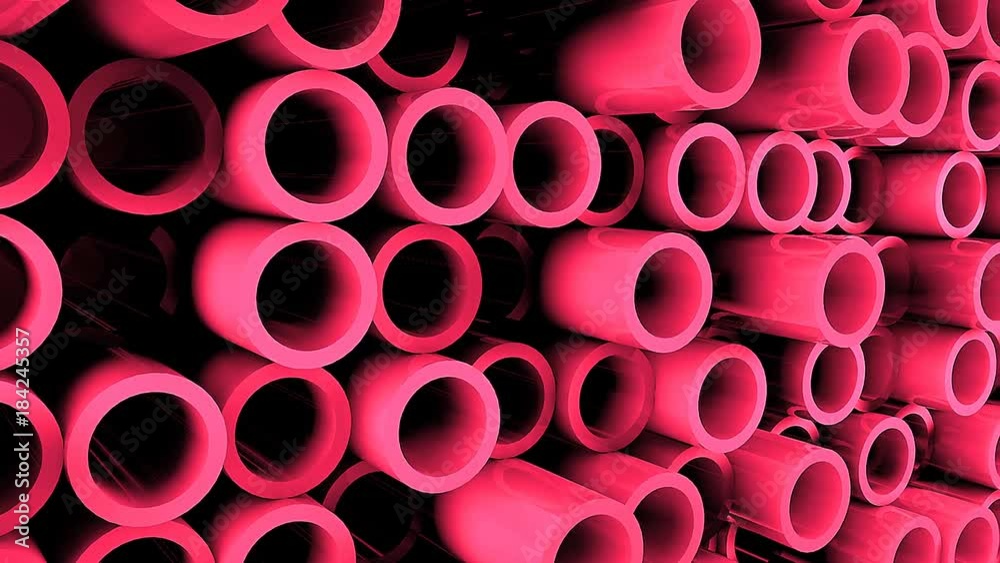 Abstract background with Iron pipes. 3d rendering Abstract background with Iron pipes. 3d rendering