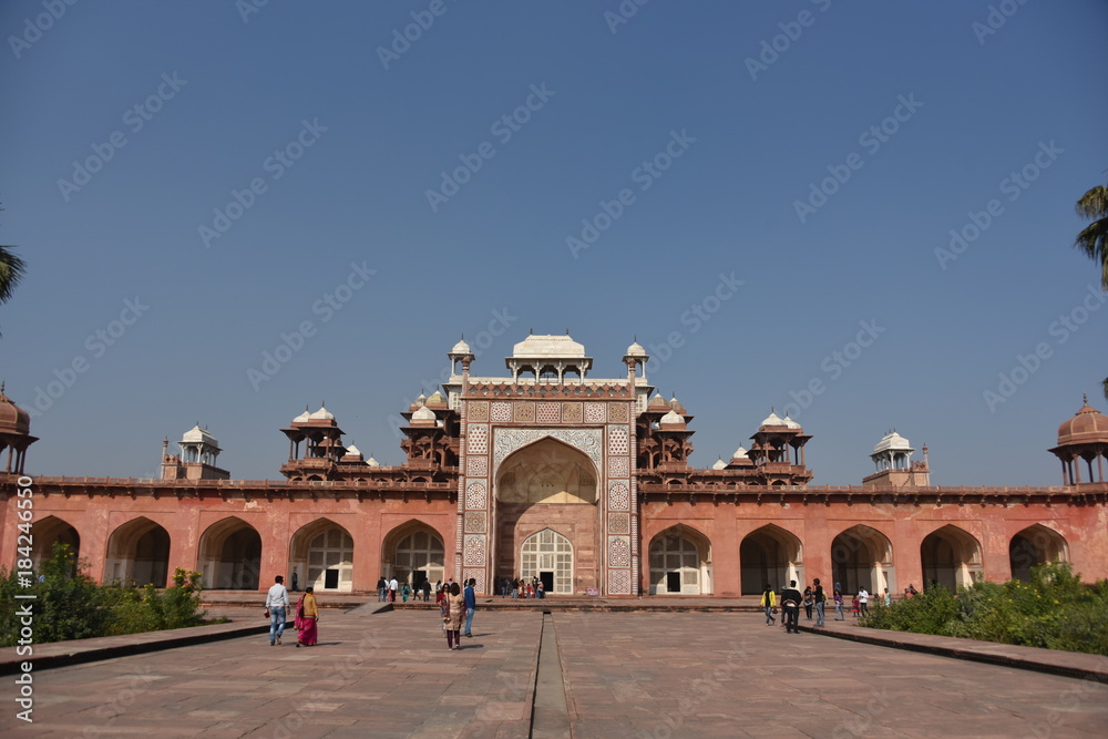 Akbar's tomb,Sikandara, Agra