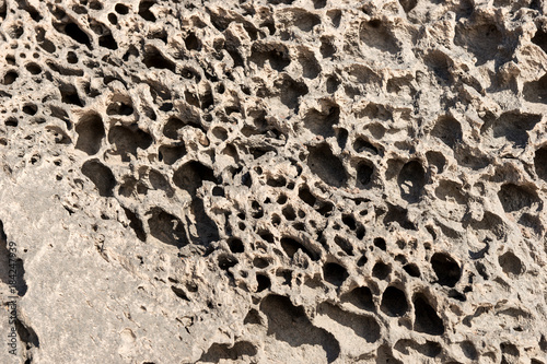 Closeup of bright basalt Stone, natural stone background