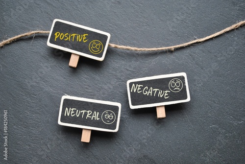 Positive - neutral - negative