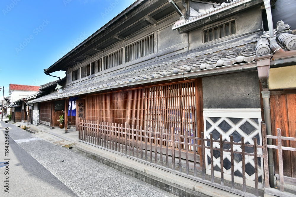 東海道 有松の町並み 東海道 有松の町並み