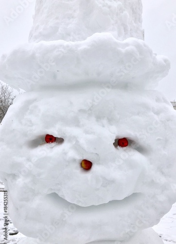 Creepy snowman © John