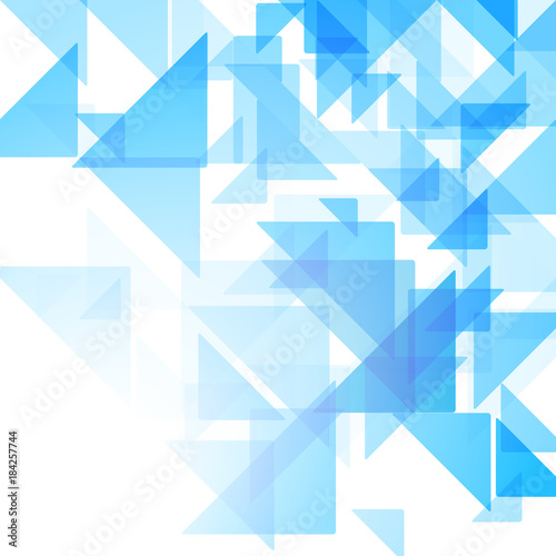 Geometric simple minimalistic background. Triangles Vector illustration