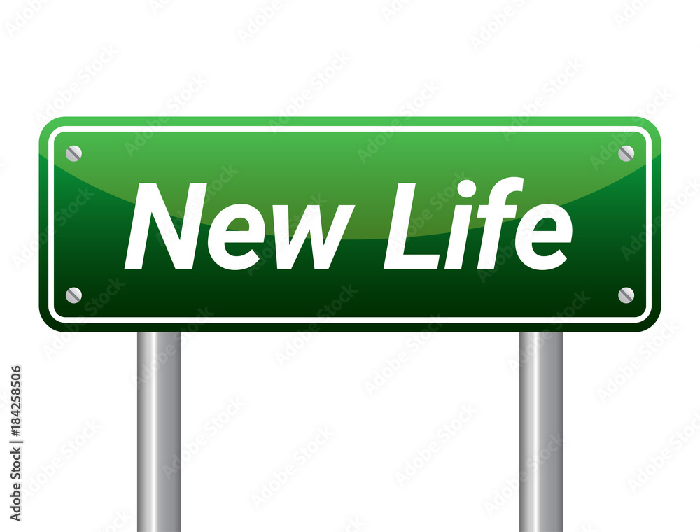 Vector illustration of road sign 2018. Vector illustration of road sign 2018.