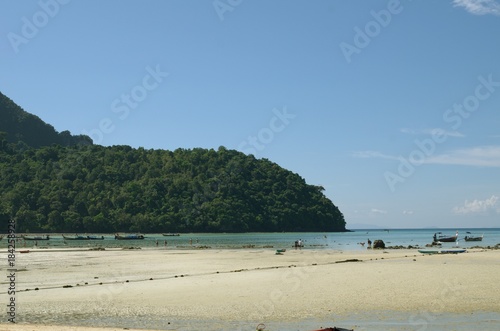 tropical beach sea thailand