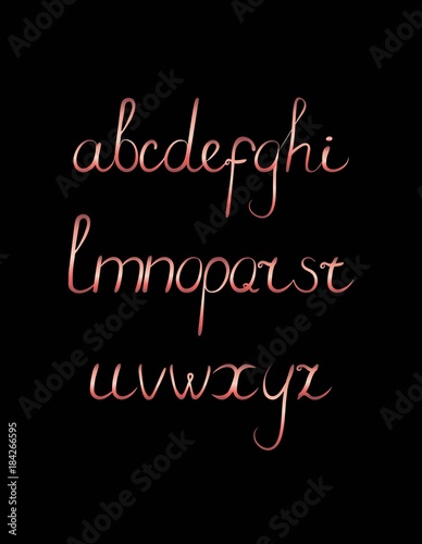 Hand drawn typeface set.  Typography alphabet for your designs: logo, typeface, web banner, card, wedding invitation.