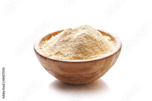 corn flour in bowl