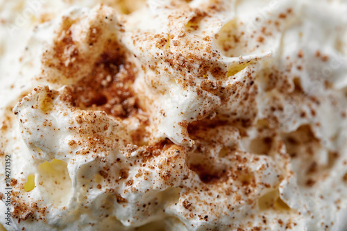 whipped cream with spices