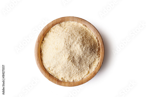 corn flour in bowl