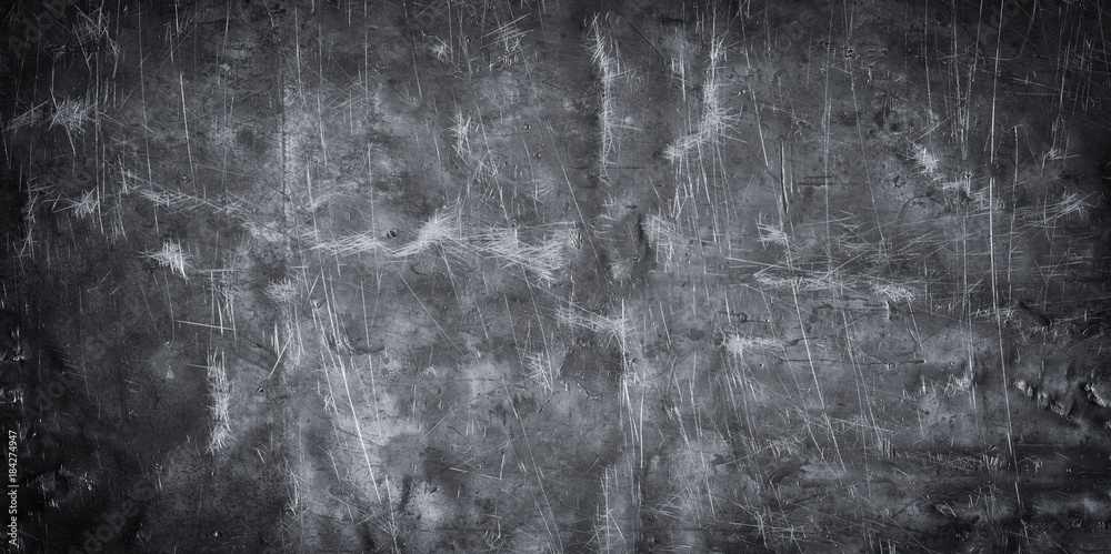 Texture of black metal as a template, dark steel background