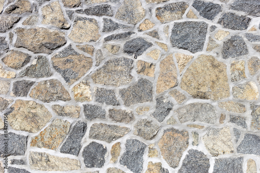 Background of stone wall texture photo