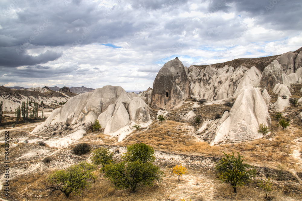 Fototapeta premium Inside the red and rose valley in Cappadocia in Turkey 