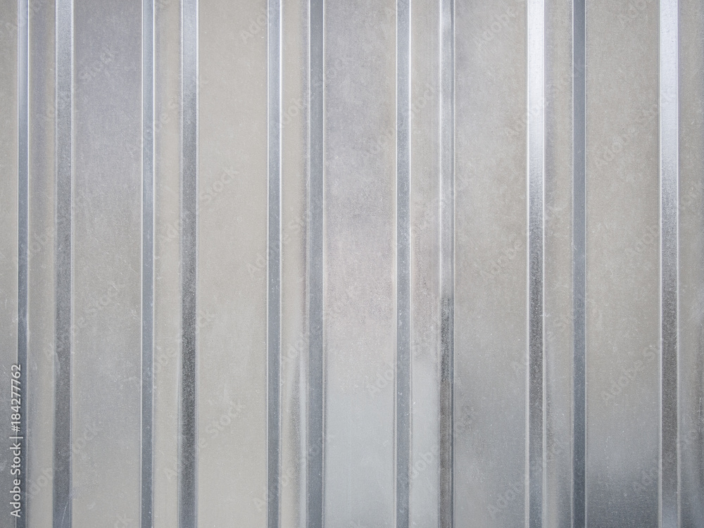 Fototapeta premium Galvanized corrugated board background