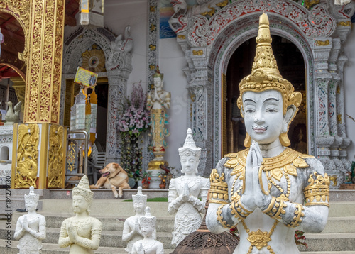 Wat Loi Khro Buddhist Temple in Chiang Mai Thailand