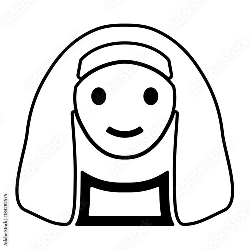 Weihnachten Icon - Nonne