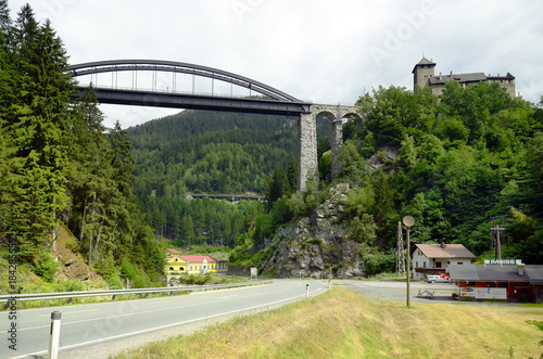 Austria, Tirol, Trisanna Bridge