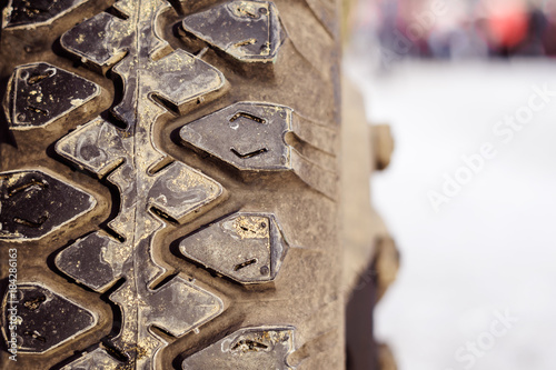 truck wheel winter