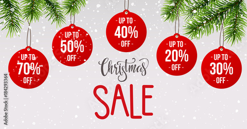 Christmas sale,vector illustration
