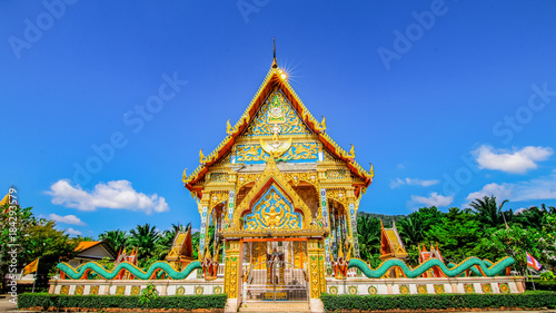 Thai temple at Phang Nga province Thailand 