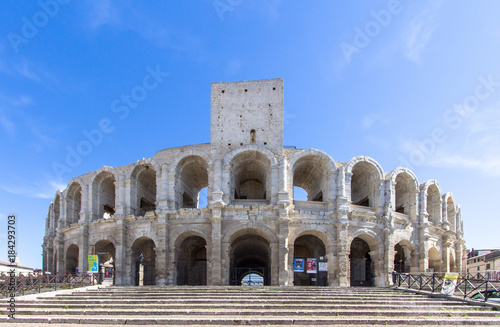 Roman amphitheatre in Arles, France