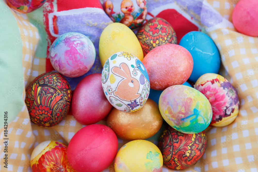 Fototapeta premium Easter eggs