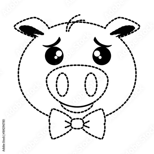 sad pig emoji kawaii