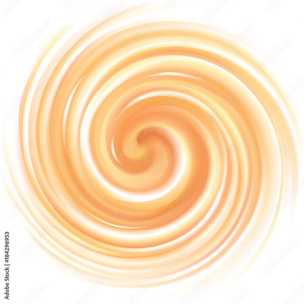 Vector light orange background of swirling texture Vector light orange background of swirling texture