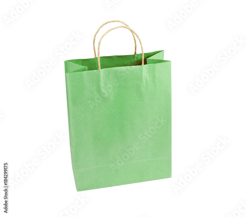 Empty Shopping Bag from craft paper