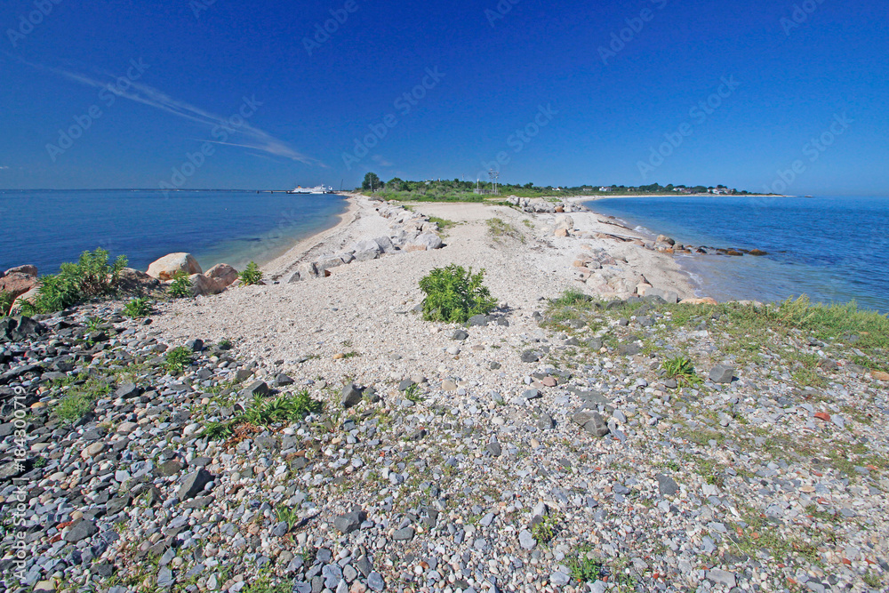 Orient Point, Long, Island, facing west Stock Photo Adobe Stock