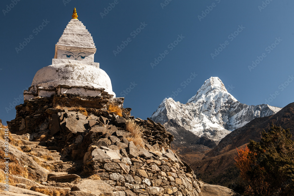 Ama Dablam, Everest region, Himalaya, Nepal
