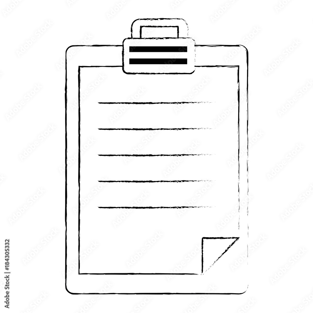 cheklist clipboard isolated icon