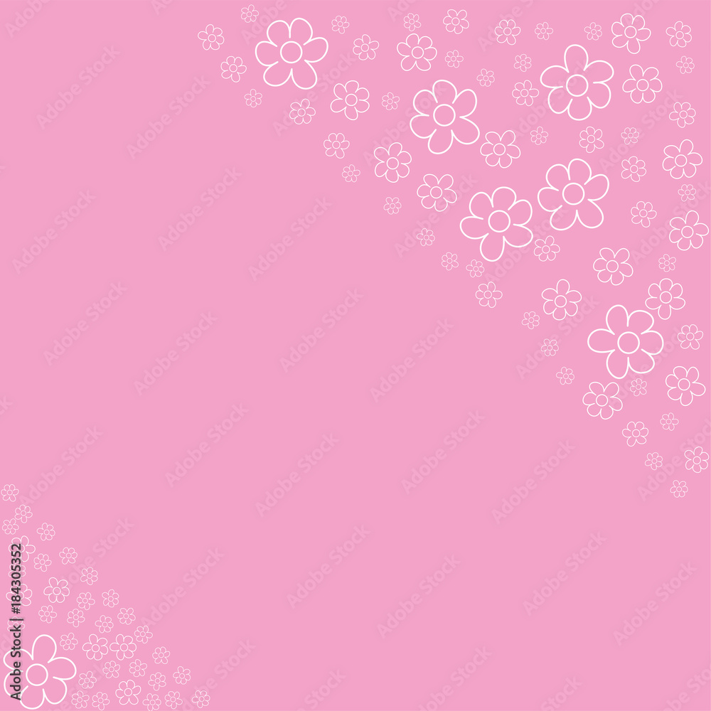 abstract floral frame on a pink background. For prints, greeting cards, invitations, wedding, birthday, party, Valentine's day. abstract floral frame on a pink background. For prints, greeting cards, invitations, wedding, birthday, party, Valentine's day.