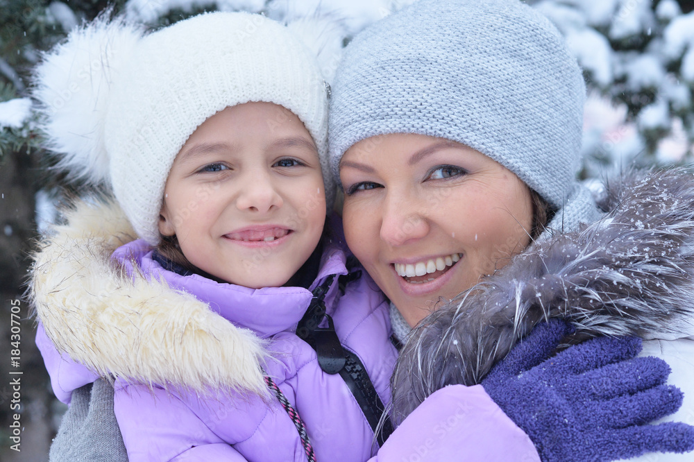 happy mother and daughter happy mother and daughter