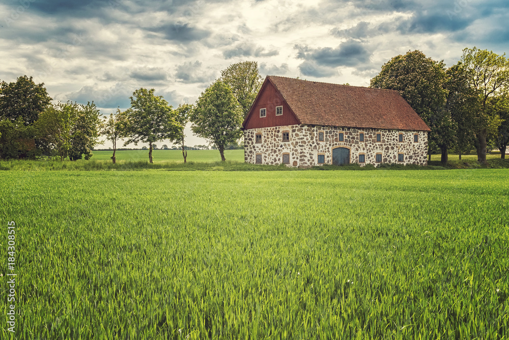 Stone Barn in Sweden