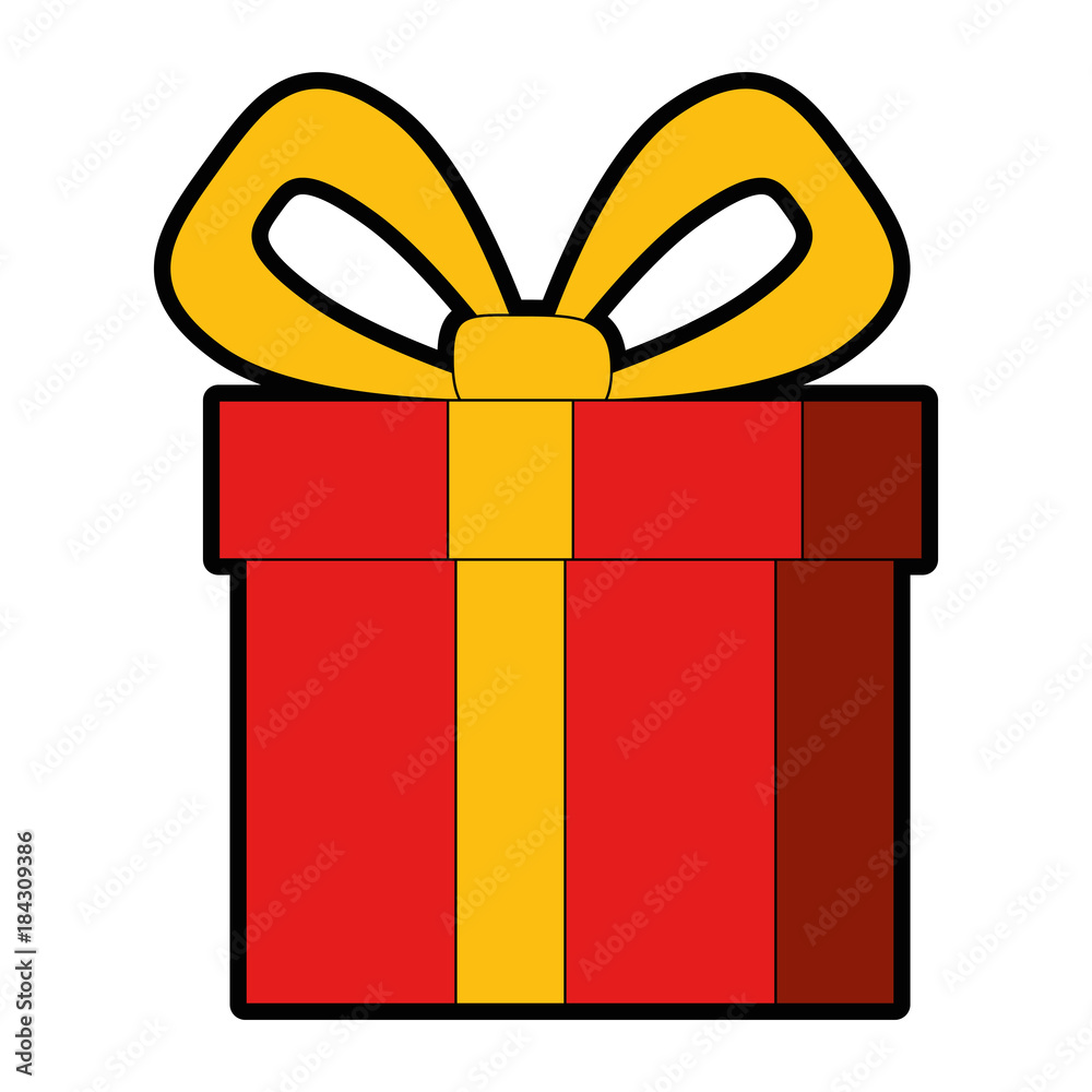 gift box present icon gift box present icon