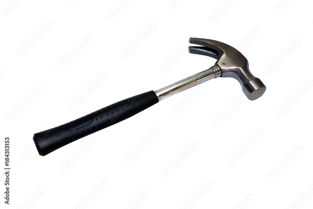 Hammer on a white background. Hammer isolated. Hammer on a white background. Hammer isolated.