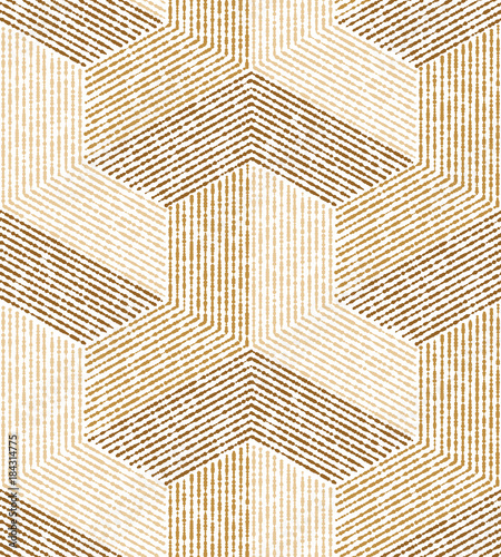 Geometric beige texture. A seamless vector background..