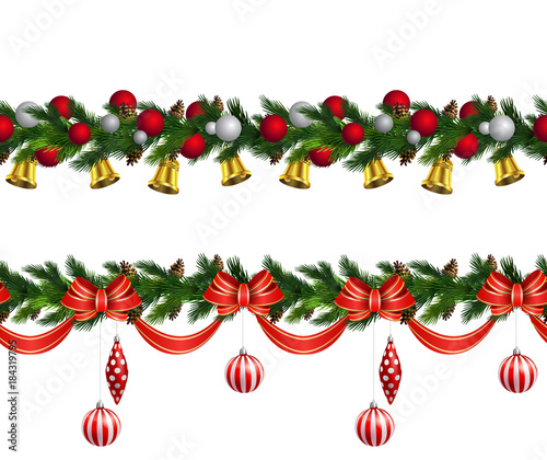 Vector Christmas Border