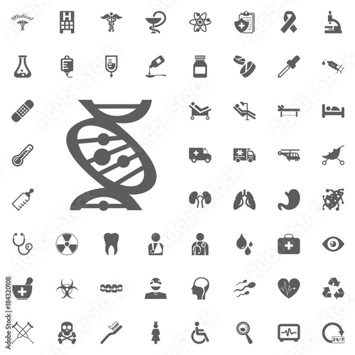 Medical and Hospital Icon vector Set photo
