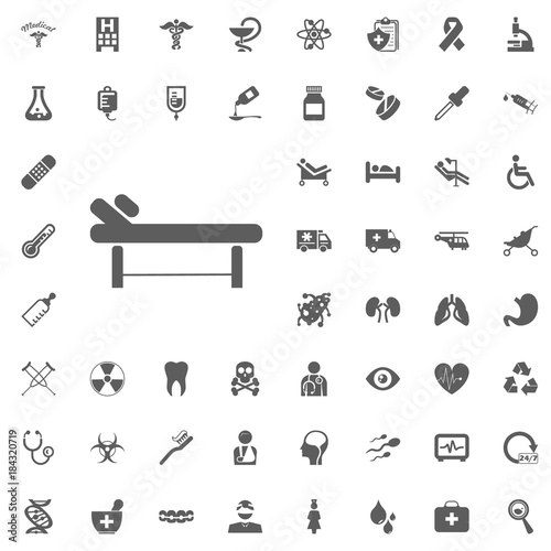 Medical and Hospital Icon vector Set