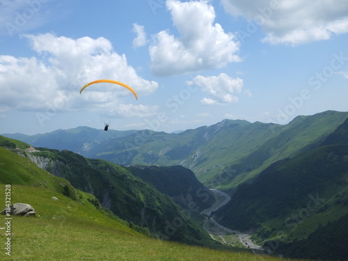 Nature, Paragliding, landscapes,