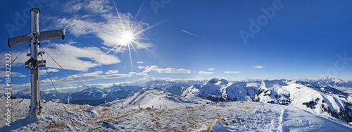Winterpanorama Hochkasern im Pinzgau photo