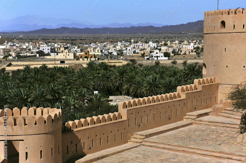 The Fort in Nakhal; Sutanate of Oman