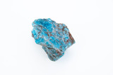 Apatite mineral isolated over white