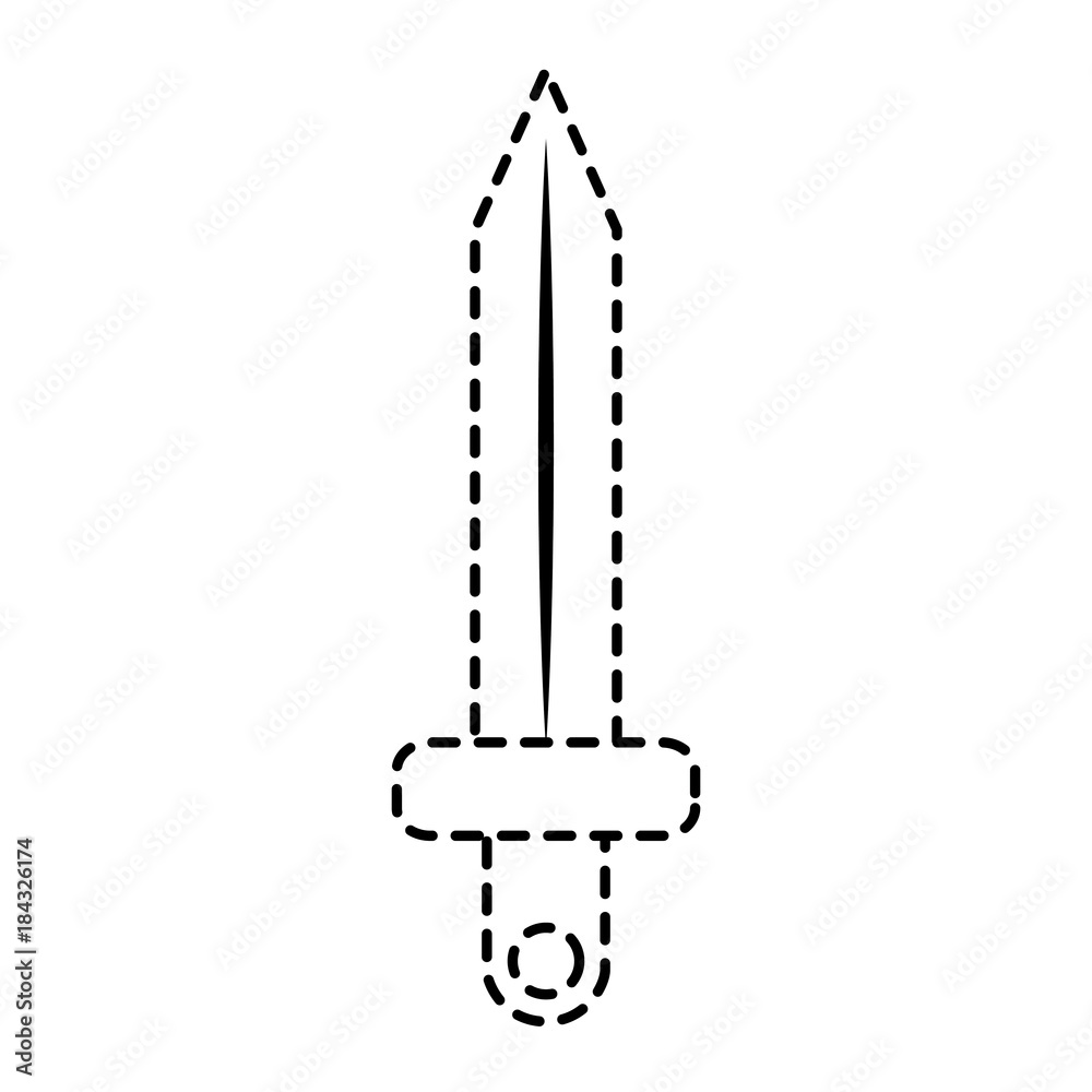 video game sword battle icon vector illustration video game sword battle icon vector illustration